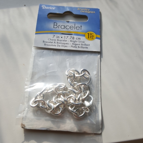 Darice Jewelry - Silver Charm Bracelet